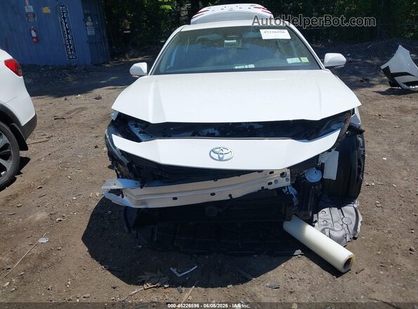 4T1DBADK1TU554685 2026 TOYOTA CAMRY White ხელსაწყოთა პანელის ხედი