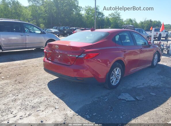 4T1DBADK2SU010145 2025 TOYOTA CAMRY Red Tył lewy