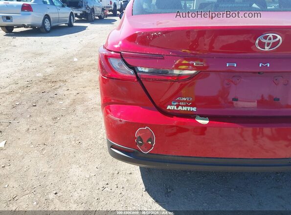 4T1DBADK2SU010145 2025 TOYOTA CAMRY Red 