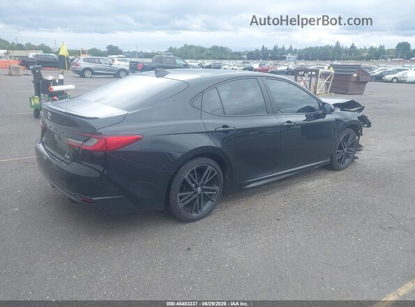 4T1DBADK2SU015250 2025 TOYOTA CAMRY Black უკანა მარჯვენა