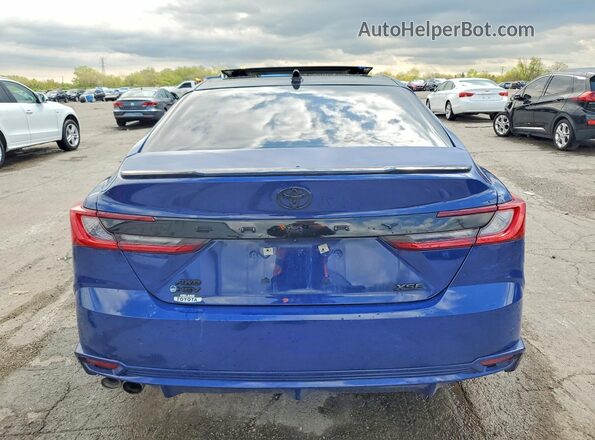 4T1DBADK2SU024482 2025 TOYOTA CAMRY Blue Widok z tyłu