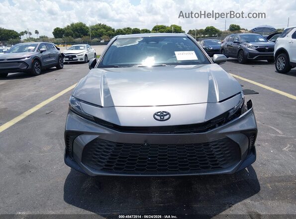 4T1DBADK2SU523573 2025 TOYOTA CAMRY Gray Vista del salpicadero