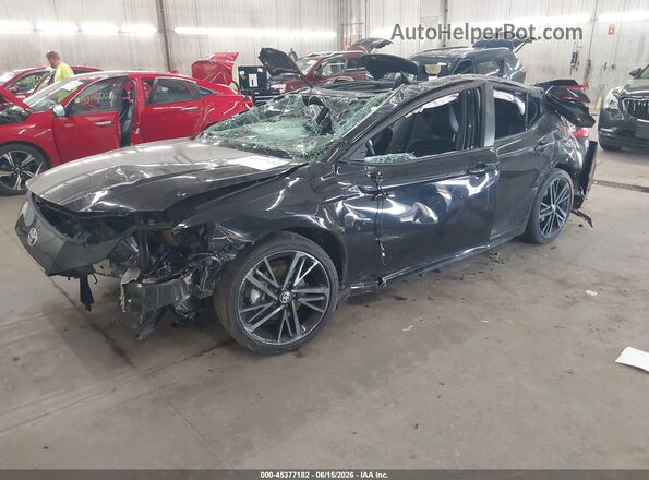 4T1DBADK2SU529972 2025 TOYOTA CAMRY Черный Передняя левая четверть