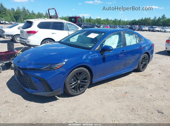 4T1DBADK2TU038190 2026 TOYOTA CAMRY Синий Передняя левая четверть