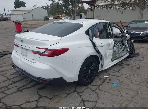 4T1DBADK3SU007528 2025 TOYOTA CAMRY White Задня права чверть