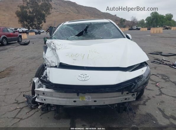 4T1DBADK3SU007528 2025 TOYOTA CAMRY White Вид панелі приладів