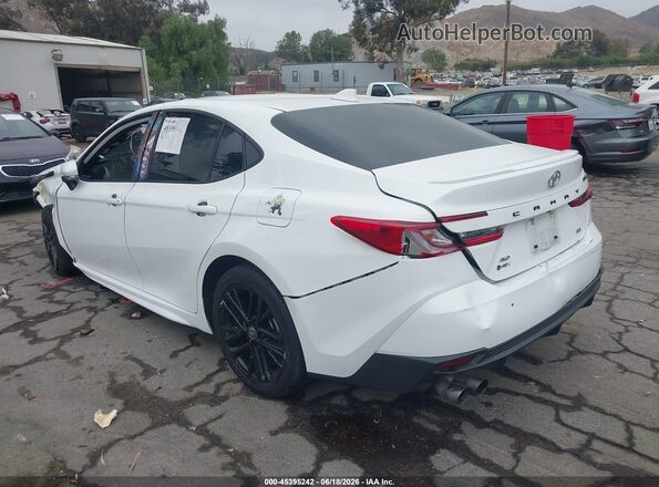 4T1DBADK3SU007528 2025 TOYOTA CAMRY White Задня ліва чверть