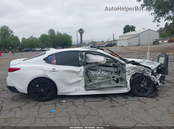 4T1DBADK3SU007528 2025 TOYOTA CAMRY White Вид щитка приладів