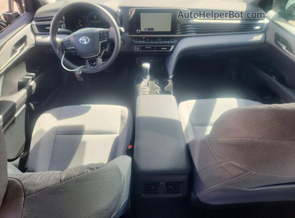 4T1DBADK3TU047240 2026 TOYOTA CAMRY Black Widok deski rozdzielczej