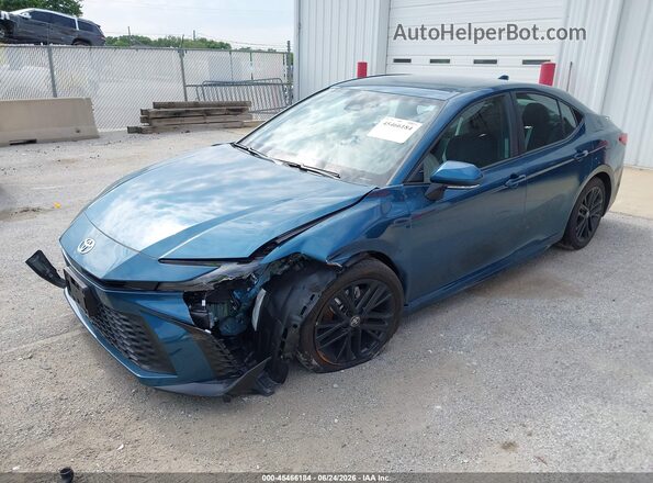 4T1DBADK3TU061204 2026 TOYOTA CAMRY Blue წინა მარცხენა ხედი სამი მეოთხედიდან