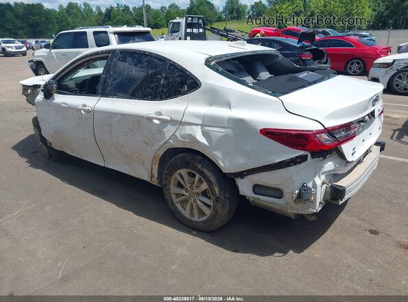 4T1DBADK5SU027571 2025 TOYOTA CAMRY Белый Задняя левая четверть