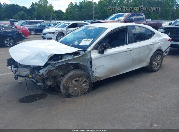 4T1DBADK5SU027571 2025 TOYOTA CAMRY Белый Передняя левая четверть