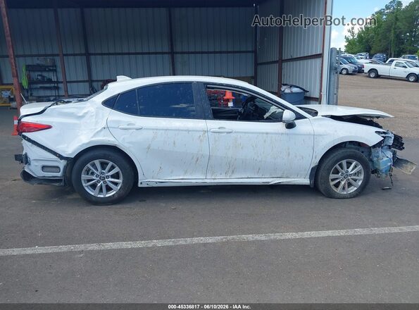 4T1DBADK5SU027571 2025 TOYOTA CAMRY Белый Вид задней части салона