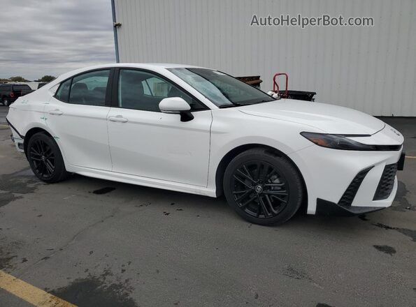 4T1DBADK6SU003344 2025 TOYOTA CAMRY White Przód prawy