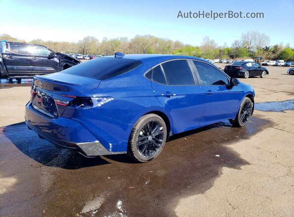 4T1DBADK6SU012254 2025 TOYOTA CAMRY Blue Задня права чверть