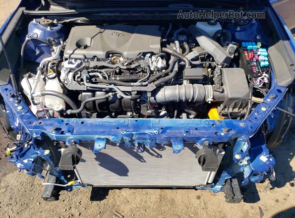 4T1DBADK6SU012254 2025 TOYOTA CAMRY Blue Вид задньої частини салону