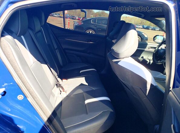 4T1DBADK6SU012254 2025 TOYOTA CAMRY Blue Вид задніх сидінь