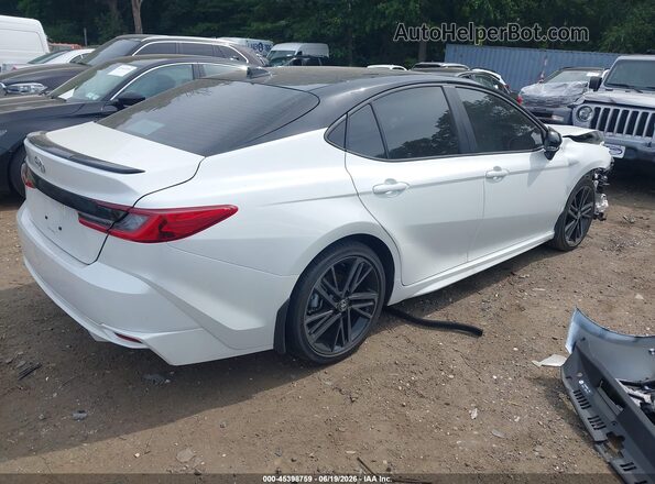 4T1DBADK6TU038175 2026 TOYOTA CAMRY White Задня права чверть