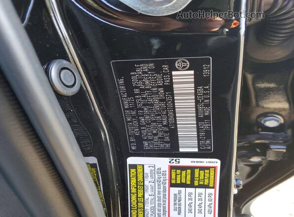 4T1DBADK6TU043571 2026 TOYOTA CAMRY Black 