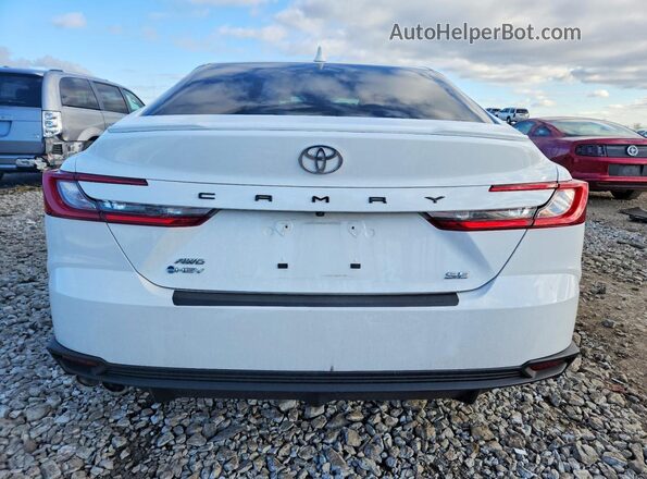 4T1DBADK7SU000971 2025 TOYOTA CAMRY White 