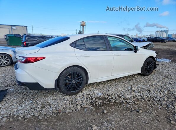 4T1DBADK7SU000971 2025 TOYOTA CAMRY White 