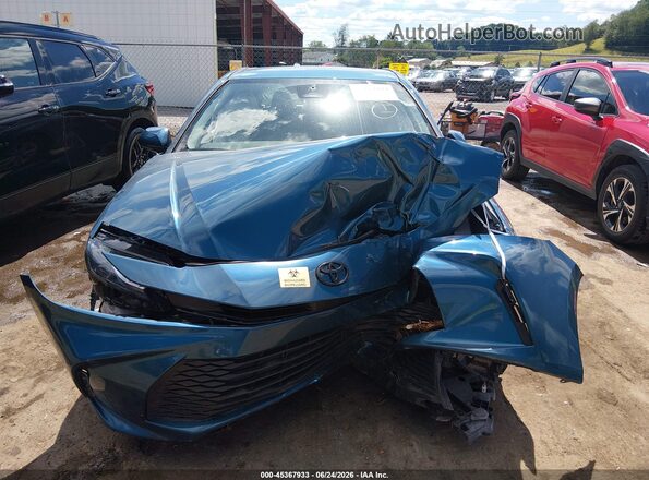 4T1DBADK7SU023408 2025 TOYOTA CAMRY Blue ხელსაწყოთა პანელის ხედი