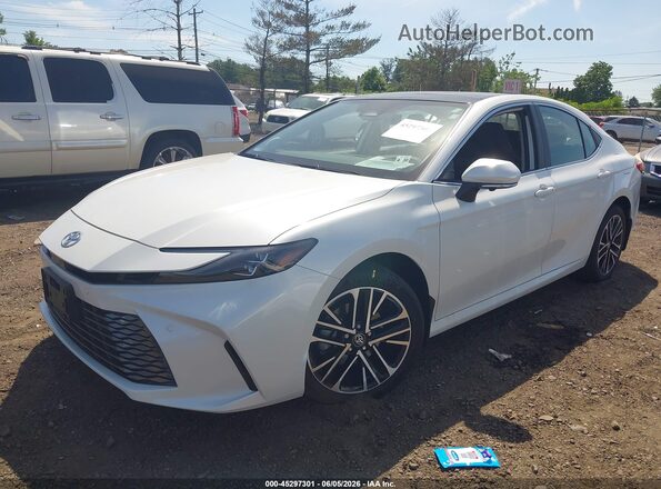 4T1DBADK7SU023506 2025 TOYOTA CAMRY Белый Вид щитка приборов