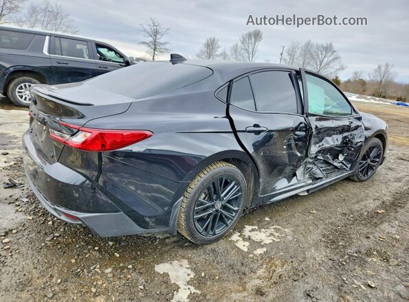 4T1DBADK7SU521821 2025 TOYOTA CAMRY Black Задня права чверть