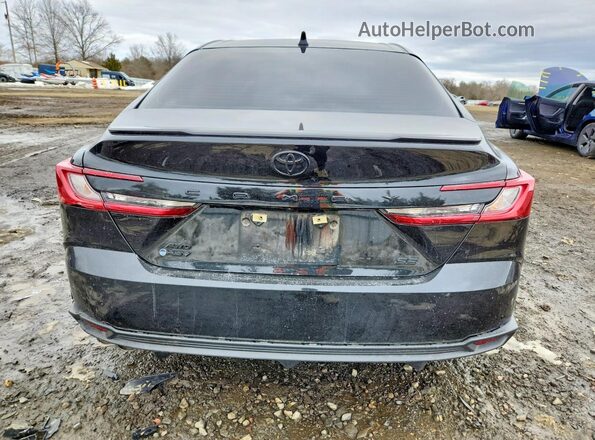 4T1DBADK7SU521821 2025 TOYOTA CAMRY Black Вид ззаду