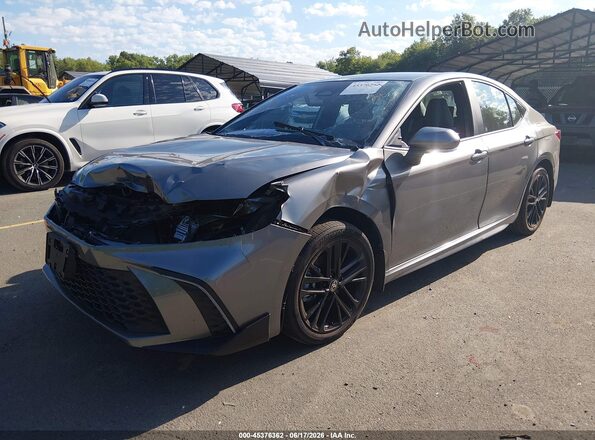 4T1DBADK7SU536139 2025 TOYOTA CAMRY Gray Vista tres cuartos delantera izquierda