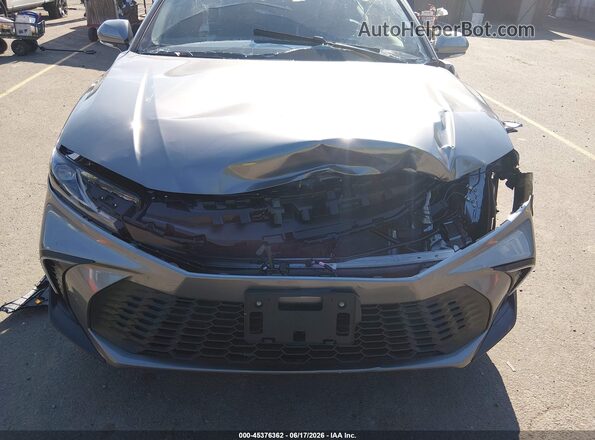 4T1DBADK7SU536139 2025 TOYOTA CAMRY Gray Vista frontal