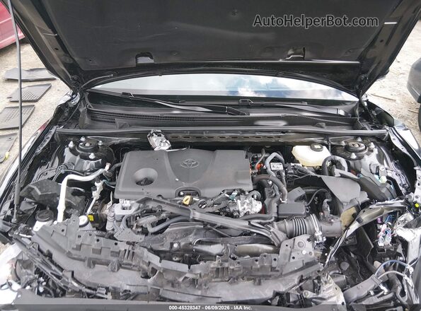 4T1DBADK8SU016970 2025 TOYOTA CAMRY Black Widok z tyłu