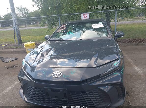 4T1DBADK8SU500492 2025 TOYOTA CAMRY Серый Вид щитка приборов