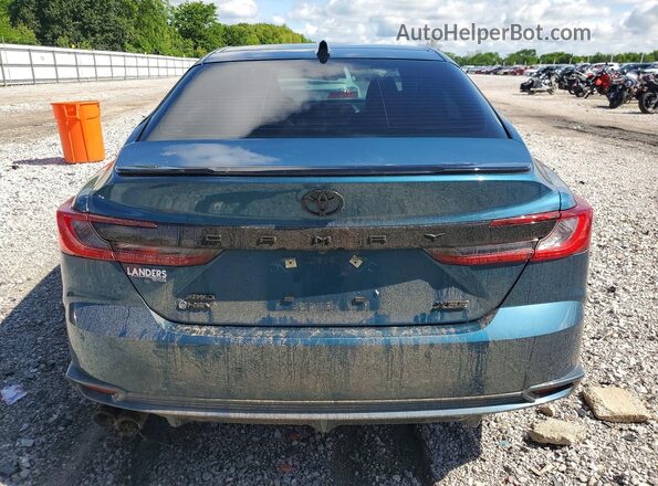 4T1DBADK9SU014290 2025 TOYOTA CAMRY Синий Вид сзади