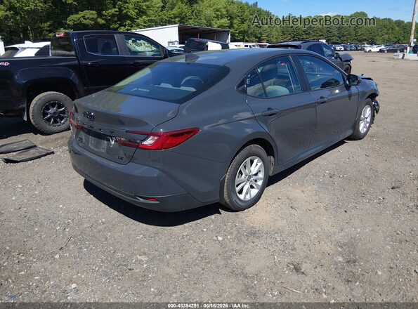 4T1DBADK9SU015200 2025 TOYOTA CAMRY Gray Задня права чверть