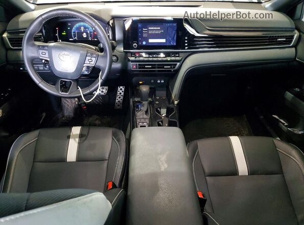 4T1DBADKXSU010538 2025 TOYOTA CAMRY Black Вид панелі приладів