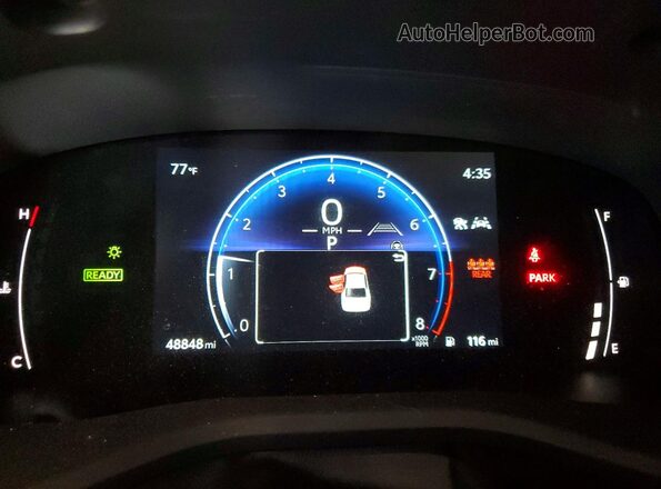 4T1DBADKXSU010538 2025 TOYOTA CAMRY Black Вид щитка приладів
