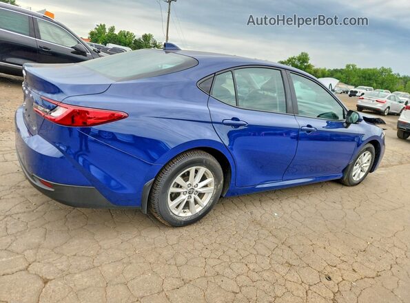 4T1DBADKXSU022334 2025 TOYOTA CAMRY Blue უკანა მარჯვენა
