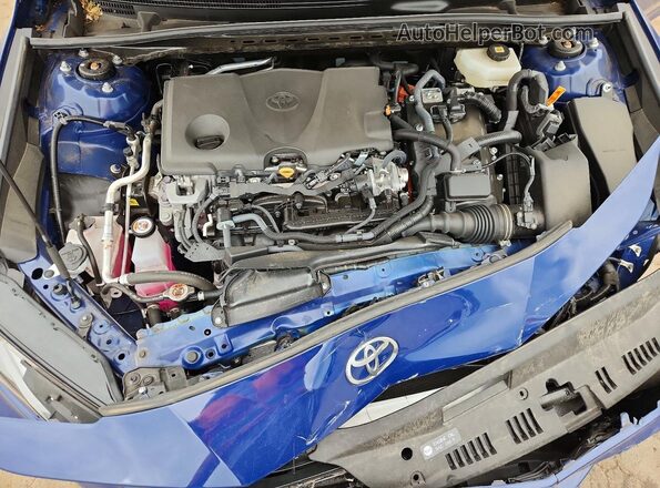 4T1DBADKXSU022334 2025 TOYOTA CAMRY Blue უკანა სალონის ხედი