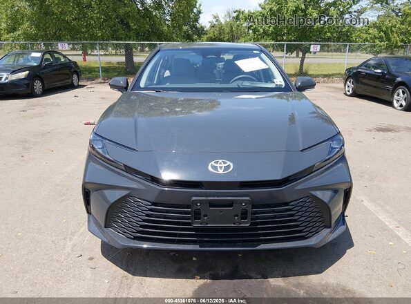 4T1DBADKXSU028571 2025 TOYOTA CAMRY Серый Вид щитка приборов