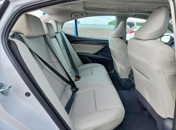 4T1DBADKXSU520520 2025 TOYOTA CAMRY White Вид задніх сидінь