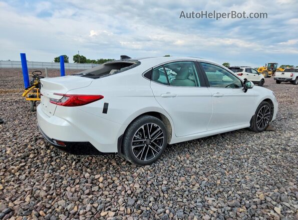 4T1DBADKXSU520520 2025 TOYOTA CAMRY White Задня права чверть