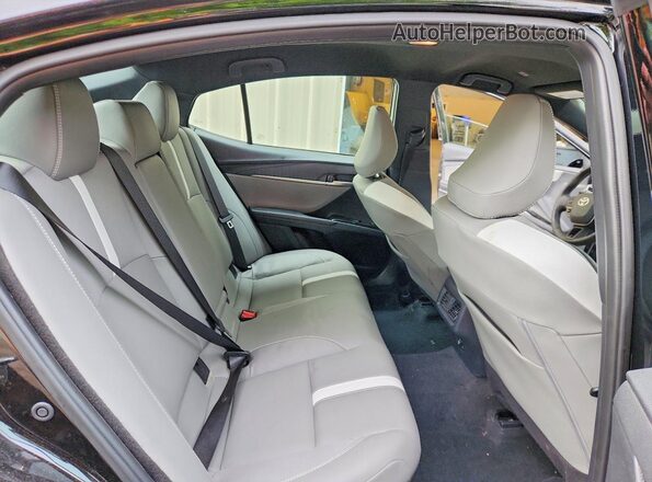 4T1DBADKXSU532022 2025 TOYOTA CAMRY Black Rear seats view