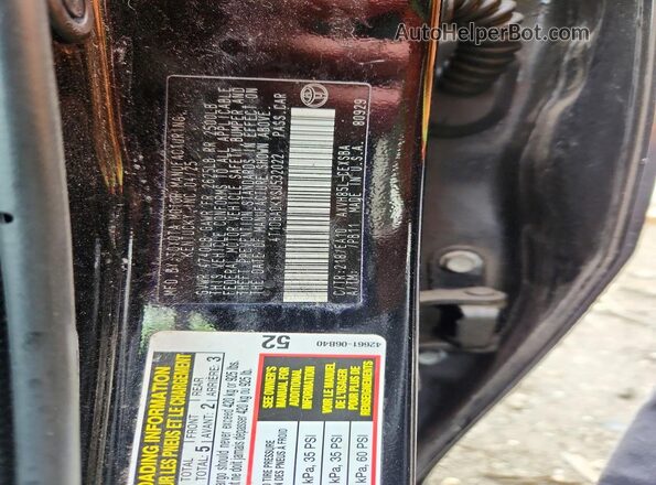 4T1DBADKXSU532022 2025 TOYOTA CAMRY Black Engine compartment view