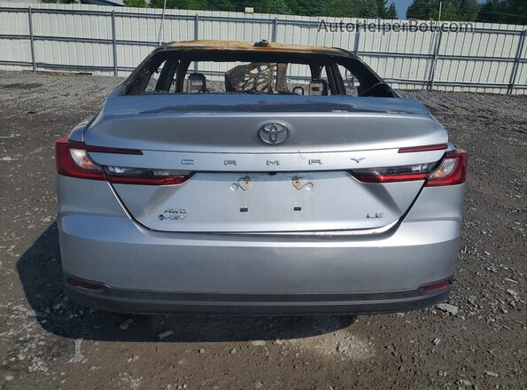 4T1DBADKXSU533414 2025 TOYOTA CAMRY Пожар Вид сзади