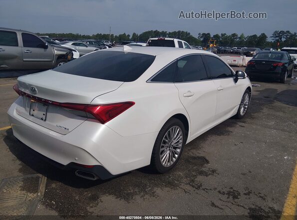 4T1DZ1FB2MU070390 2021 TOYOTA AVALON White Tył prawy
