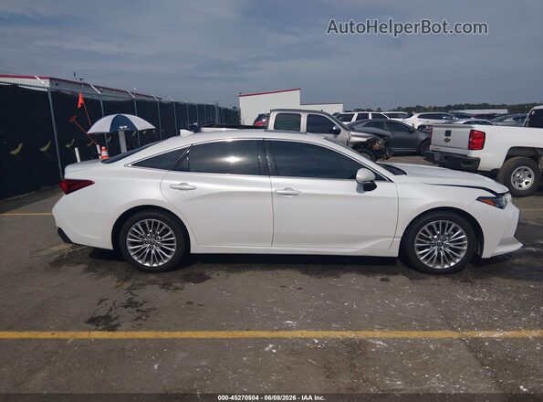 4T1DZ1FB2MU070390 2021 TOYOTA AVALON White Widok wnętrza z tyłu