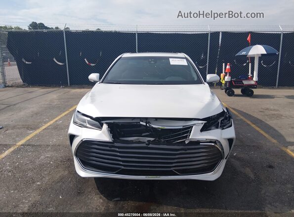 4T1DZ1FB2MU070390 2021 TOYOTA AVALON White Widok zestawu wskaźników