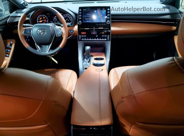 4T1DZ1FB4LU042895 2020 TOYOTA AVALON White Dashboard view