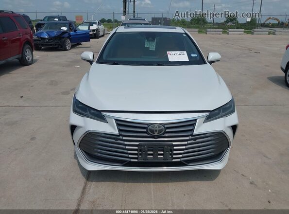 4T1DZ1FB6MU058453 2021 TOYOTA AVALON White Vista del cuadro de instrumentos
